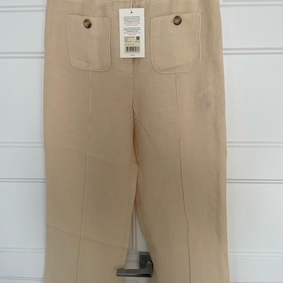 Sezane Pants - Sezane Beige 7/8s Pants
